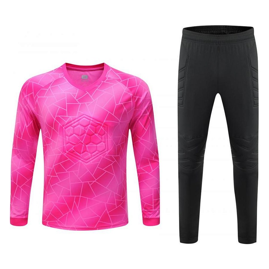 Pink keeper kit with long pants, angle 1
