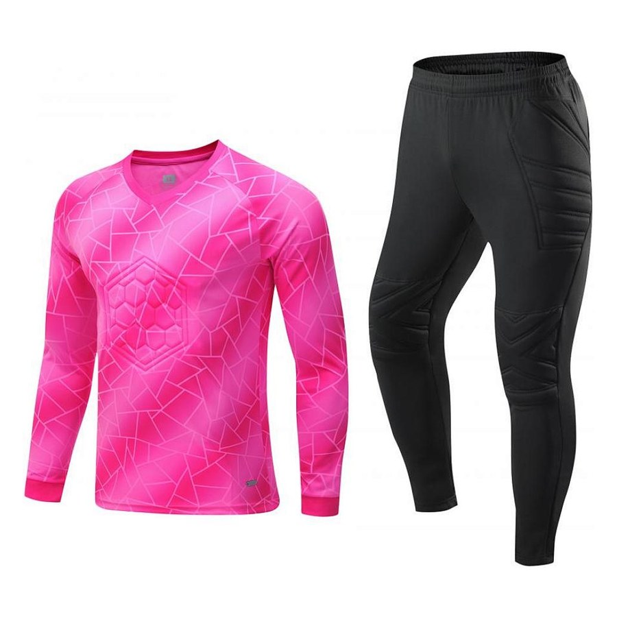 Pink keeper kit with long pants, angle 2