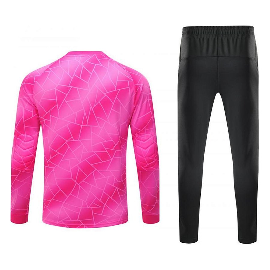 Pink keeper kit with long pants, angle 3